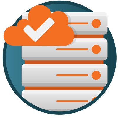 Graphic icon for server management