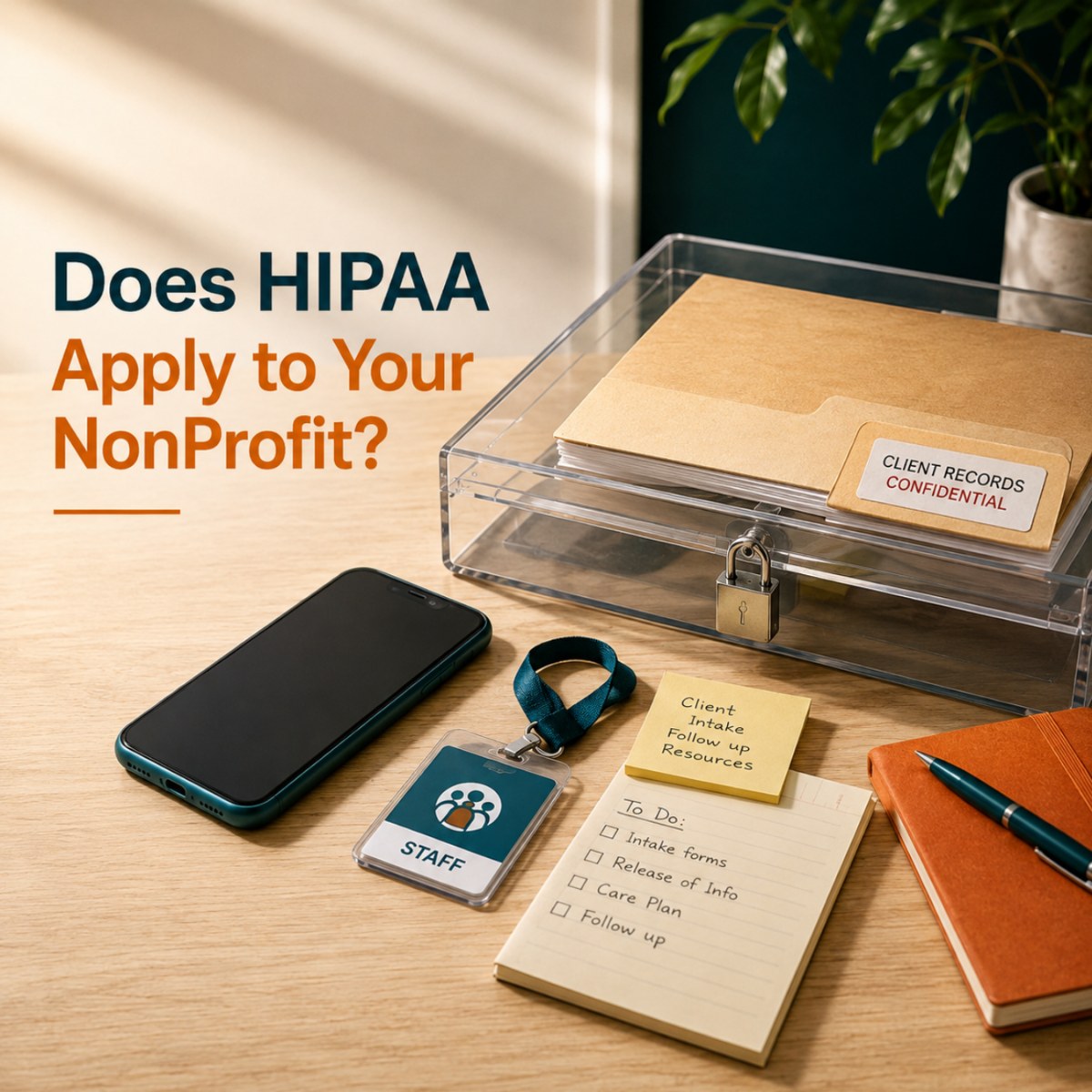 Does Our Health or Social-Services NonProfit Need to Comply With HIPAA—and What Does That Mean for IT?